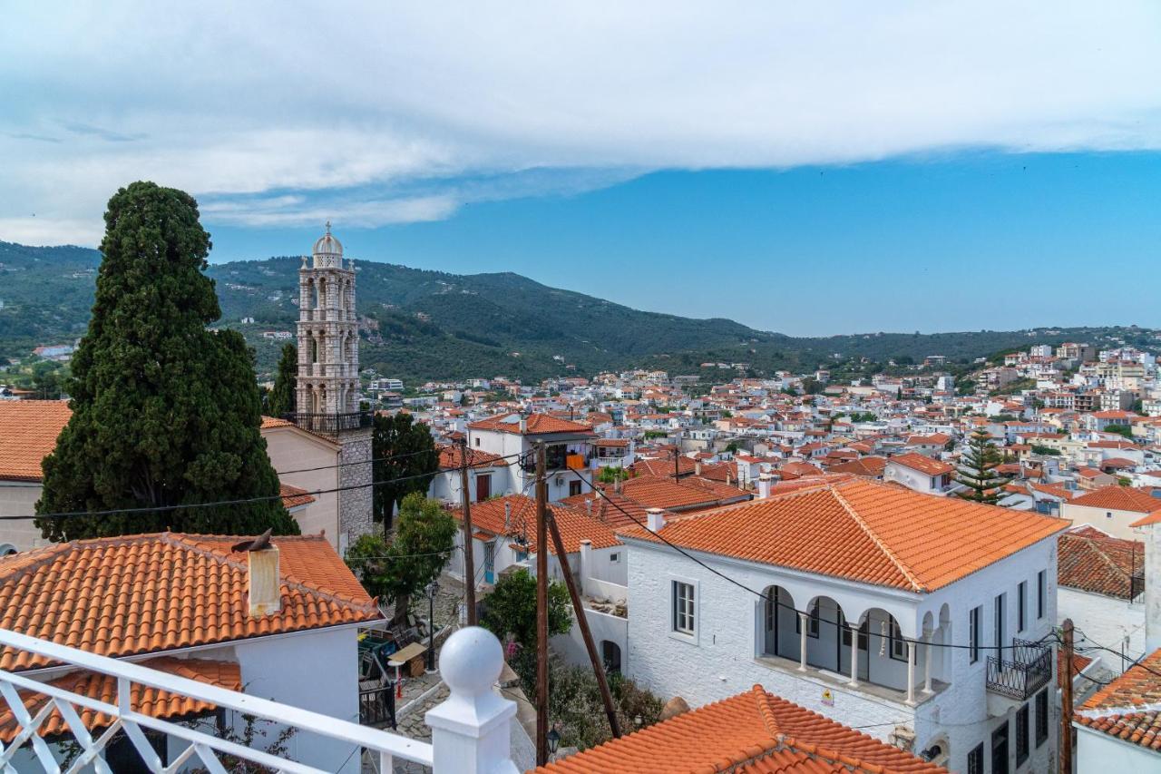 Mare Gaia Apartments Skiathos Town Bagian luar foto
